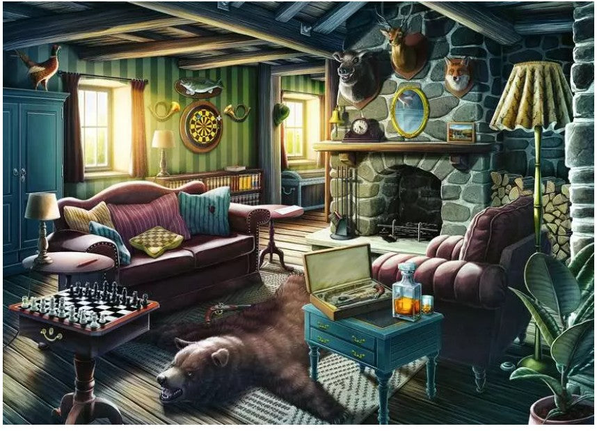 RAVENSBURGER CASSE-TÊTE 408 PIÈCES - MYSTERY PUZZLE - MEURTRE EN CADEAU #12001204