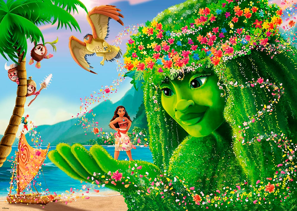 RAVENSBURGER JIGSAW PUZZLE 1000 PIECES - MOANA (COLLECTOR'S EDITION) #12001680