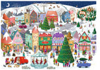 RAVENSBURGER CASSE-TÊTE 1000 PIÈCES - LA VILLE DE NOËL ENCHANTERESSE #12001758