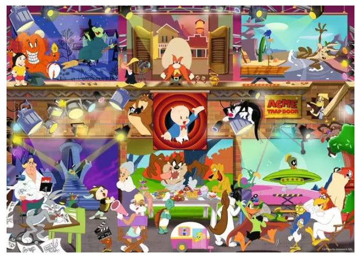 RAVENSBURGER CASSE-TÊTE 1000 PIÈCES - STUDIO LOONEY TUNES #12001811