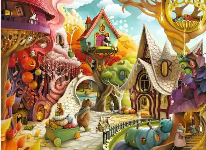 RAVENSBURGER JIGSAW PUZZLE 500 PIECES - HOME SWEET HOME #12001843