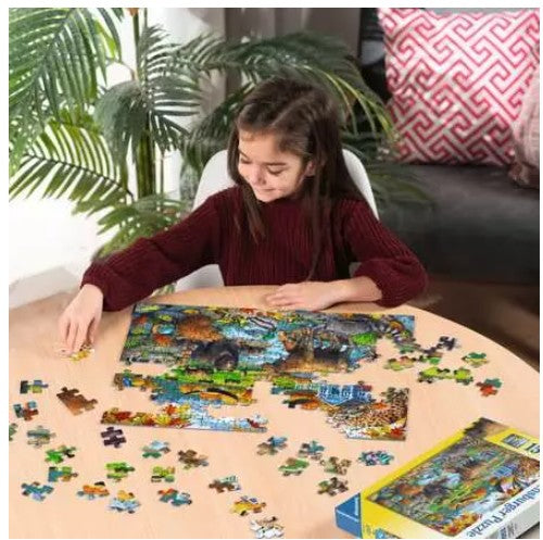 RAVENSBURGER CASSE-TÊTE 150 PIÈCES XXL - RASSEMBLEMENT DE LA FAUNE #12004304
