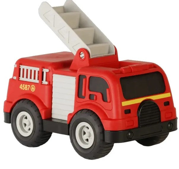 FLEK - CAMION DE POMPIER AVEC FIGURINE SAM