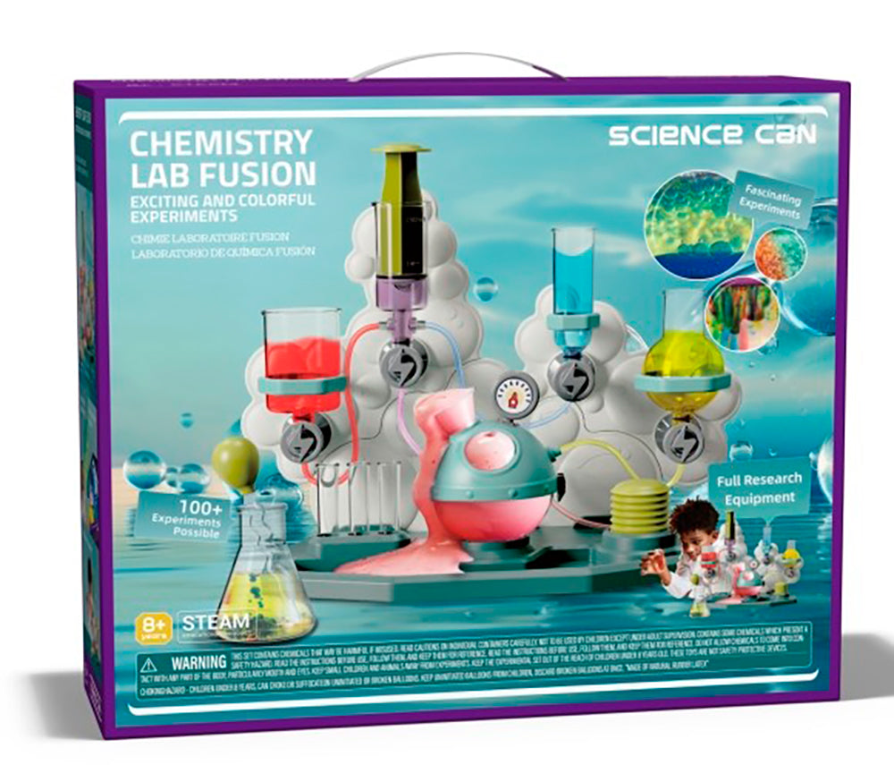 SCIENCE CAN - ENSEMBLE DE SUPER LABO DES SCIENCES BULLES