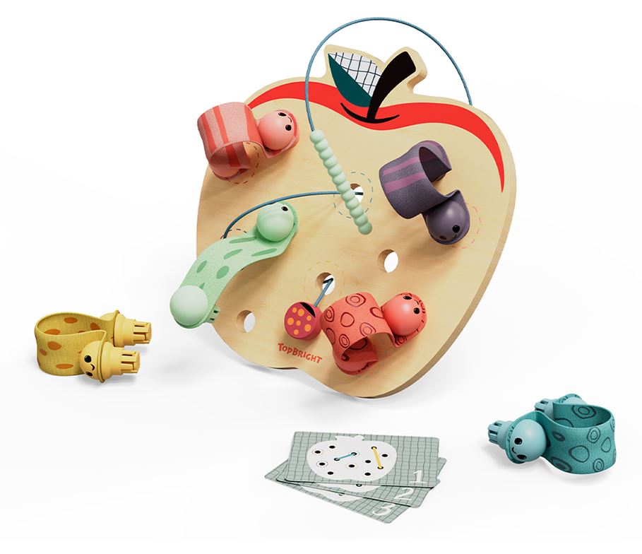 TOP BRIGHT - JEU VERS DE POMME