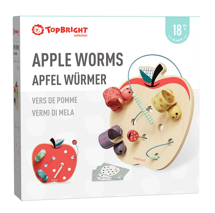 TOP BRIGHT - JEU VERS DE POMME