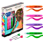 FASHION ANGELS - HAIR CHOX - KIT DE CRÉATION DE COIFFURES - PAQUET DE 4