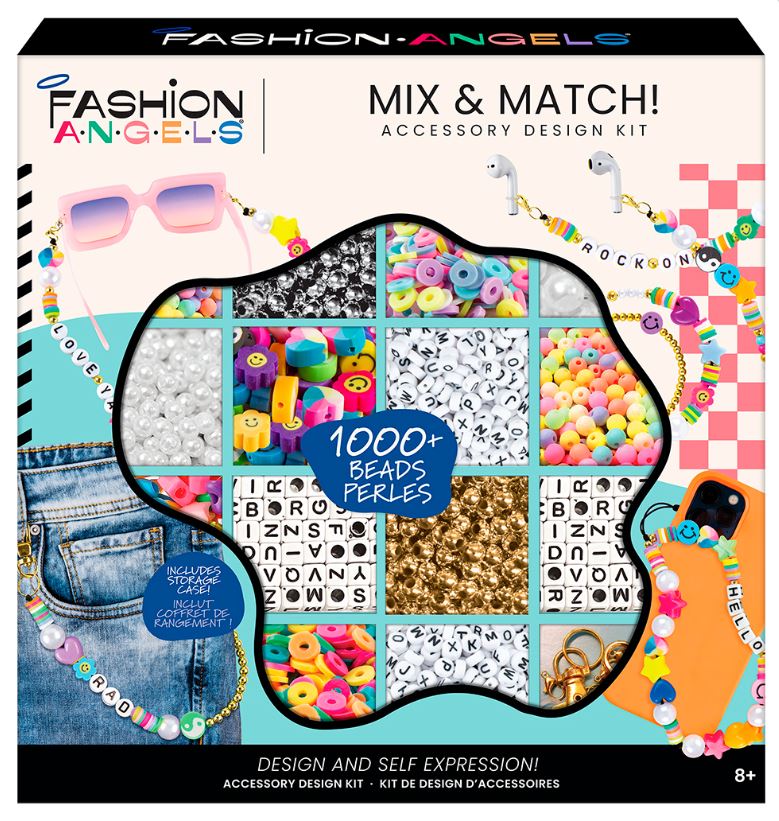 FASHION ANGELS - MIX & MATCH! - ENSEMBLE DE CRÉATION D'ACCESSOIRES
