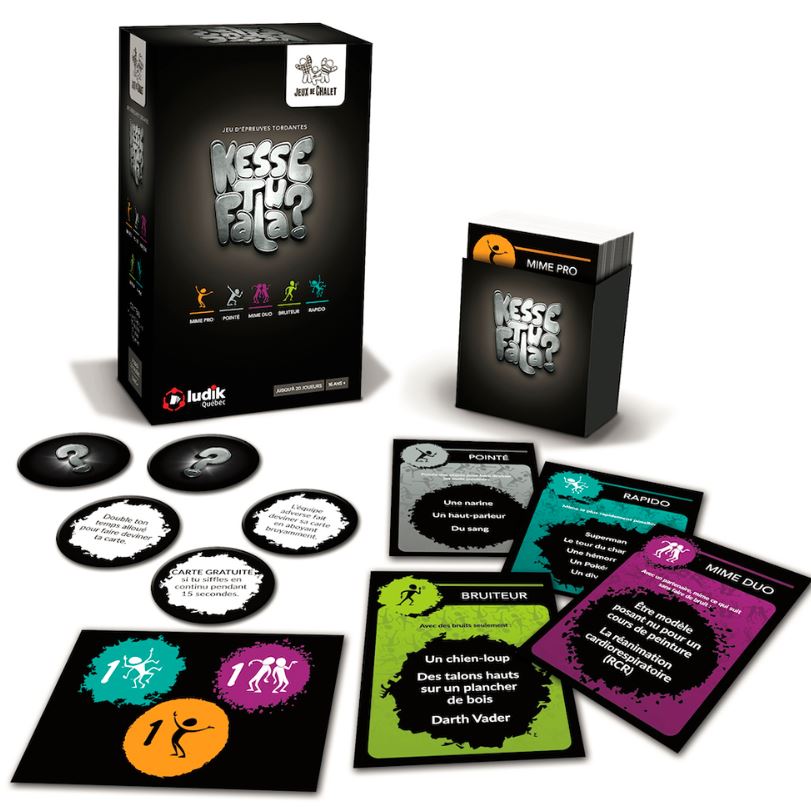 JEU KESSE-TU FA LÀ? - VERSION FRANÇAISE - LUDIK QUÉBEC