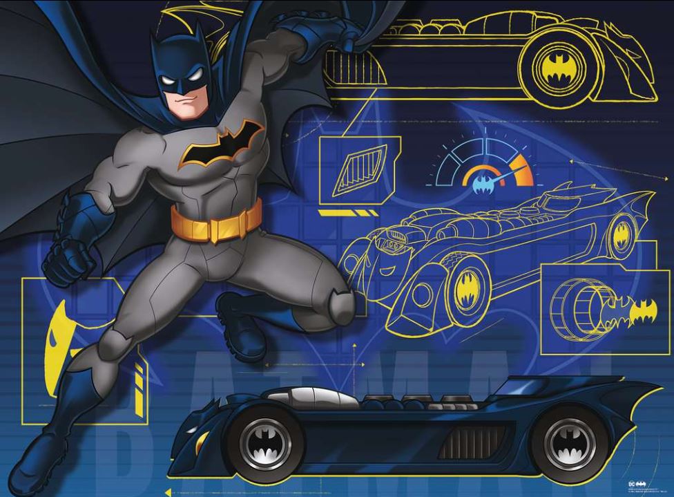 RAVENSBURGER CASSE-TÊTE 100 PIÈCES XXL - BATMAN LA BATMOBILE #13262