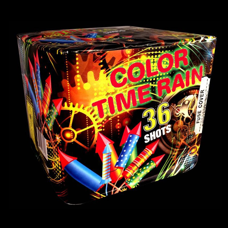 FEUX D'ARTIFICE - COLOR TIME RAIN 36 SHOTS