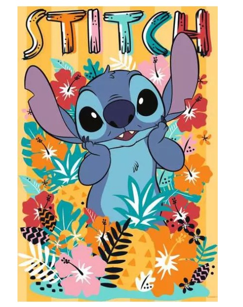 RAVENSBURGER CASSE-TÊTE 300 PIÈCES - PUZZLE MOMENTS - STITCH #13399