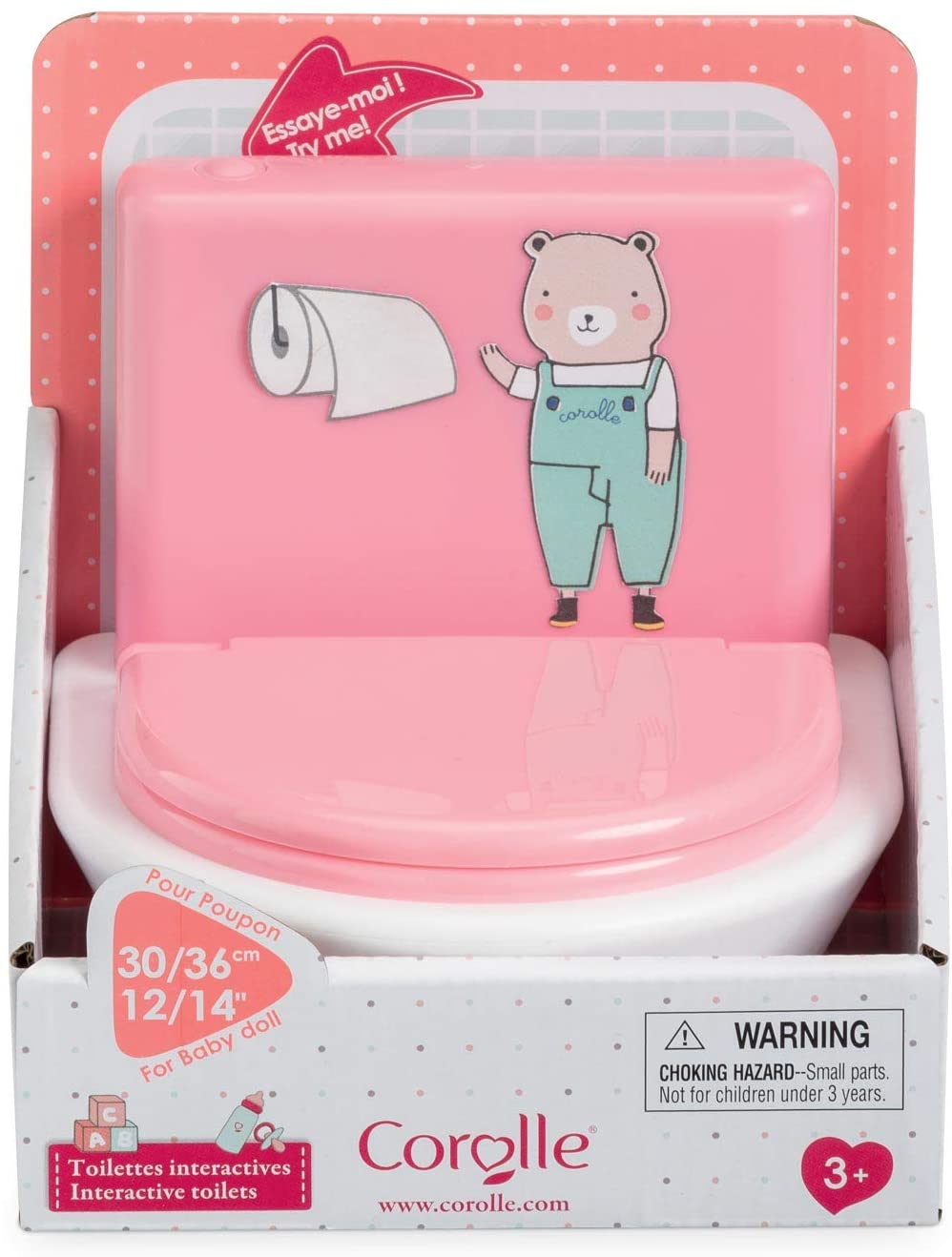 COROLLE - TOILETTE INTERACTIVE POUR POUPÉE