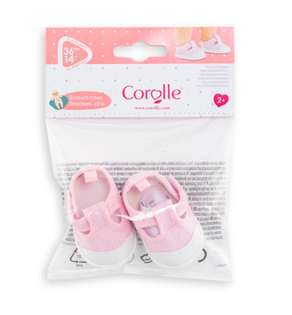 COROLLE - ESPADRILLES ROSES POUR POUPÉE 14" (36CM)