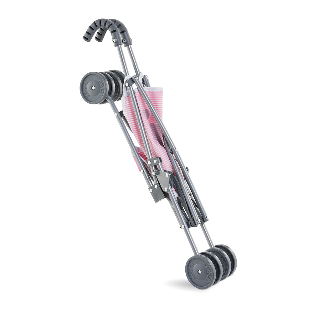 COROLLE - POUSSETTE CANNE ROSE POUR POUPON 36/42/52 CM