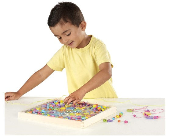 MELISSA AND DOUG - BOUQUET DE PERLES EN BOIS
