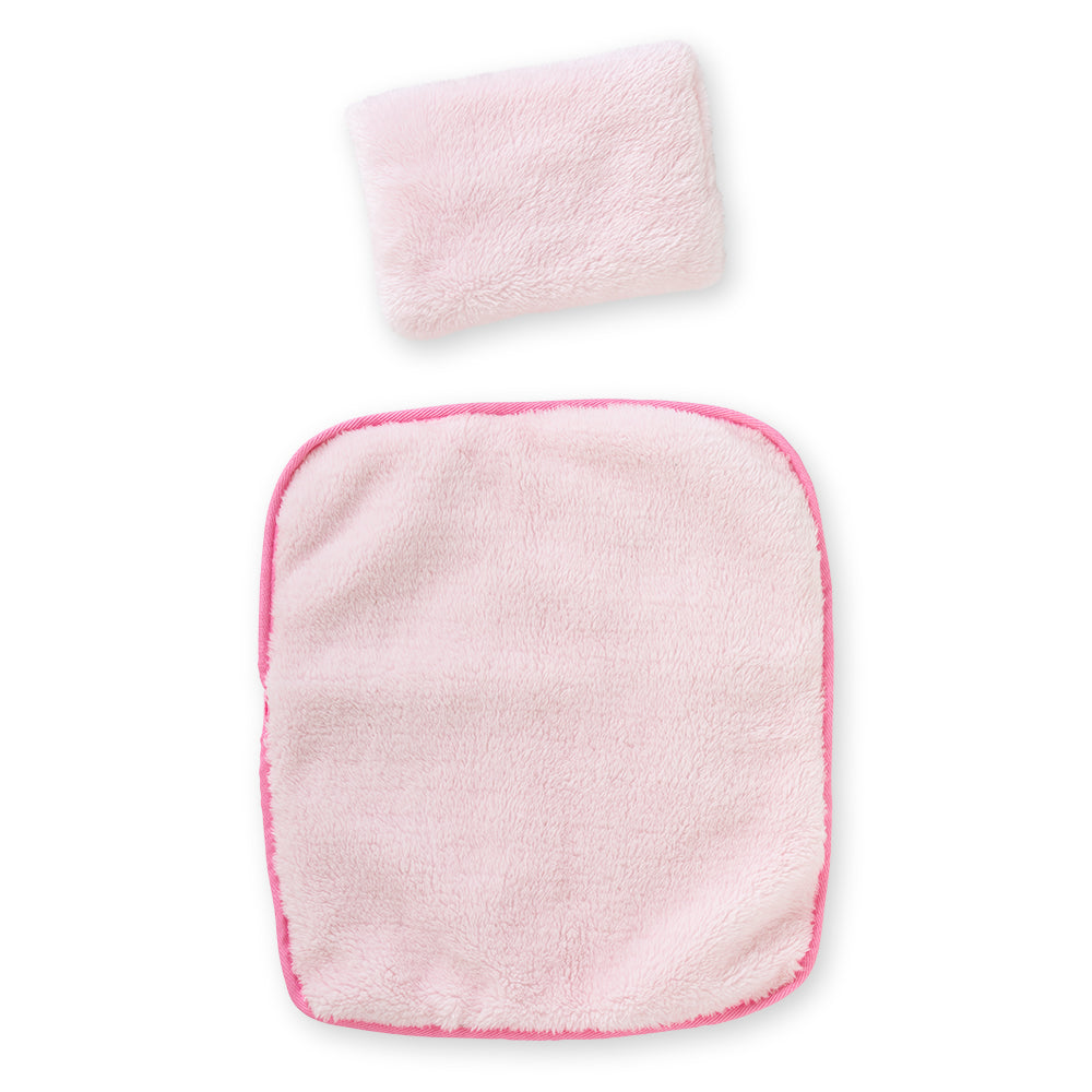 COROLLE - ACCESSOIRES PANIER TRESSÉ - PELUCHE ROSE 36-42 CM