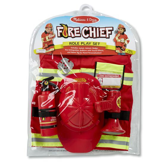 MELISSA AND DOUG - COSTUME DE POMPIER
