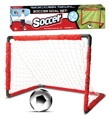 BUT DE SOCCER AVEC BALLON