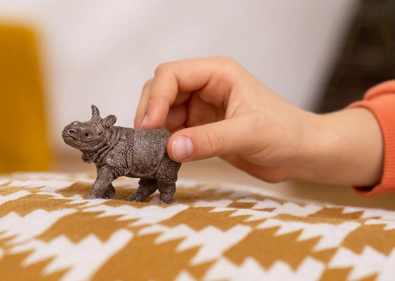 SCHLEICH - BÉBÉ RHINOCÉROS INDIEN #14860