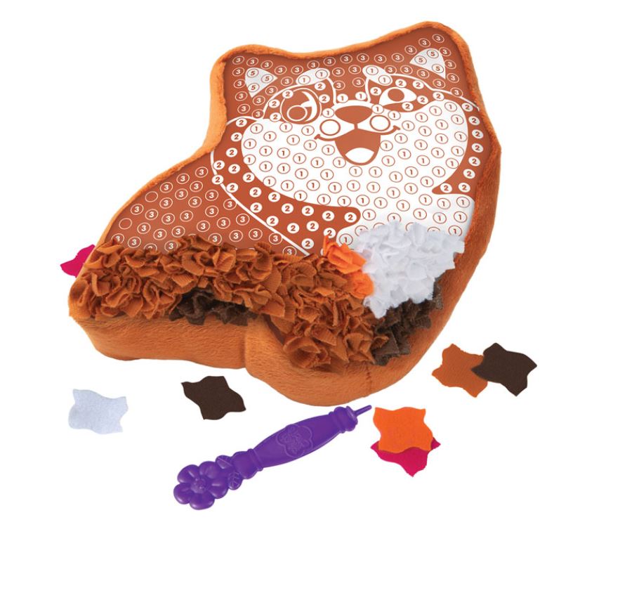 PLUSHCRAFT OREILLER JOYEUX CHIEN OU CUPCAKE ASST