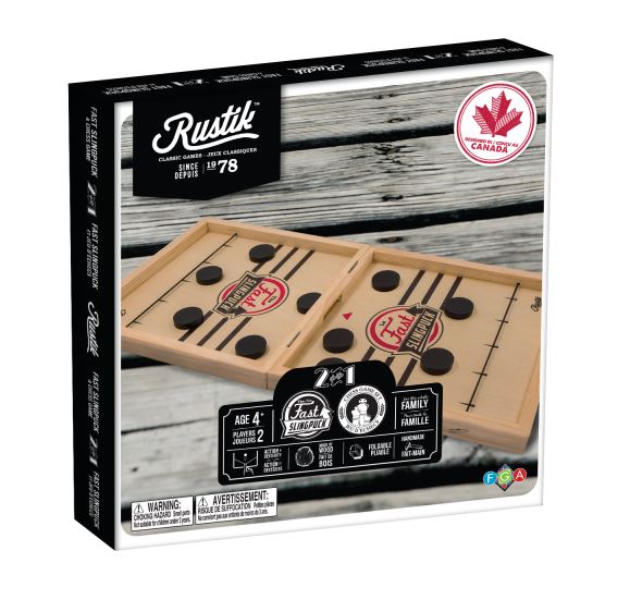 JEU RUSTIK - FAST SLING PUCK PLIABLE DOUBLE JEUX