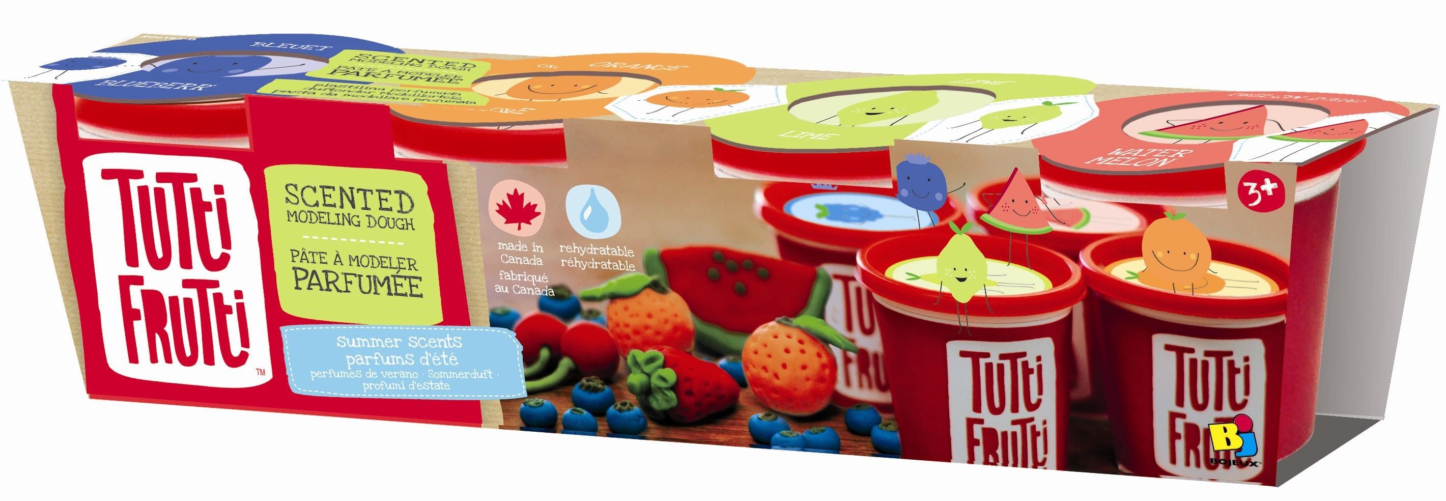TUTTI FRUTTI - 4 POTS - PARFUM D'ÉTÉ