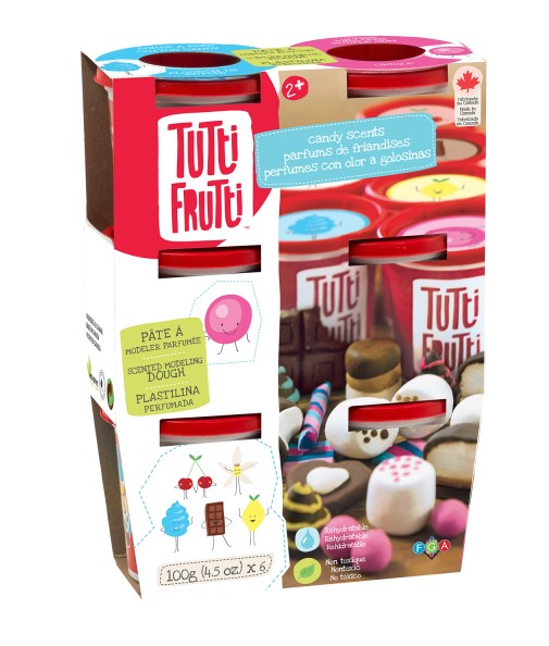 TUTTI FRUTTI - 6 SWEET SCENT POTS