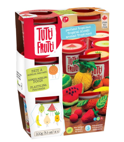 TUTTI FRUTTI - 6 TROPICAL FLAVOUR POTS