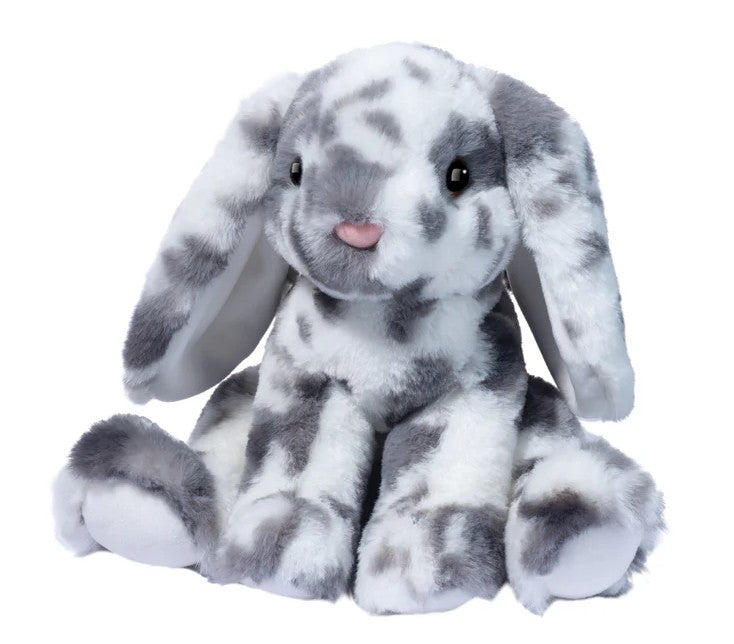 PELUCHE - BOUNCIE LE LAPIN TACHETÉ DOUX 8"