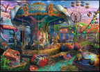 RAVENSBURGER CASSE-TÊTE 1000 PIÈCES - LIEUX ABANDONNÉS - FÊTE FORAINE LUGUBRE #12000487