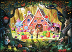 RAVENSBURGER CASSE-TÊTE 1000 PIÈCES - HANSEL ET GRETEL, ATTENTION ! #16950
