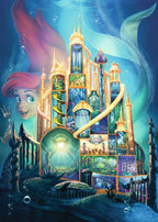 RAVENSBURGER CASSE-TÊTE 1000 PIÈCES - DISNEY CASTLES - ARIEL #17337