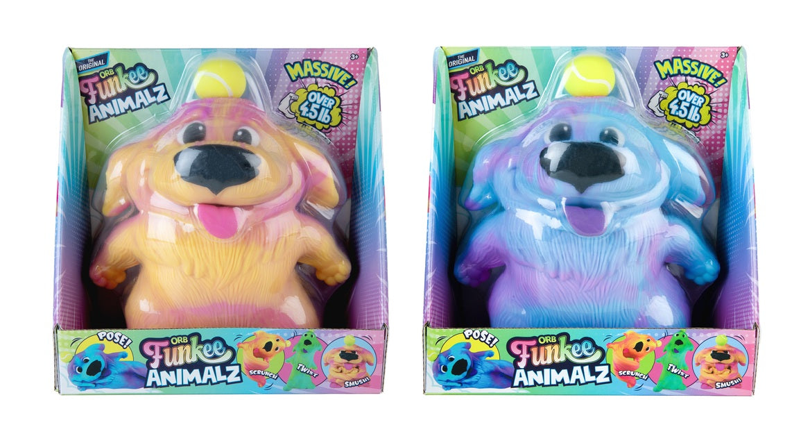 ORB FUNKEE ANIMALZ - CHIEN JUMBO ASST