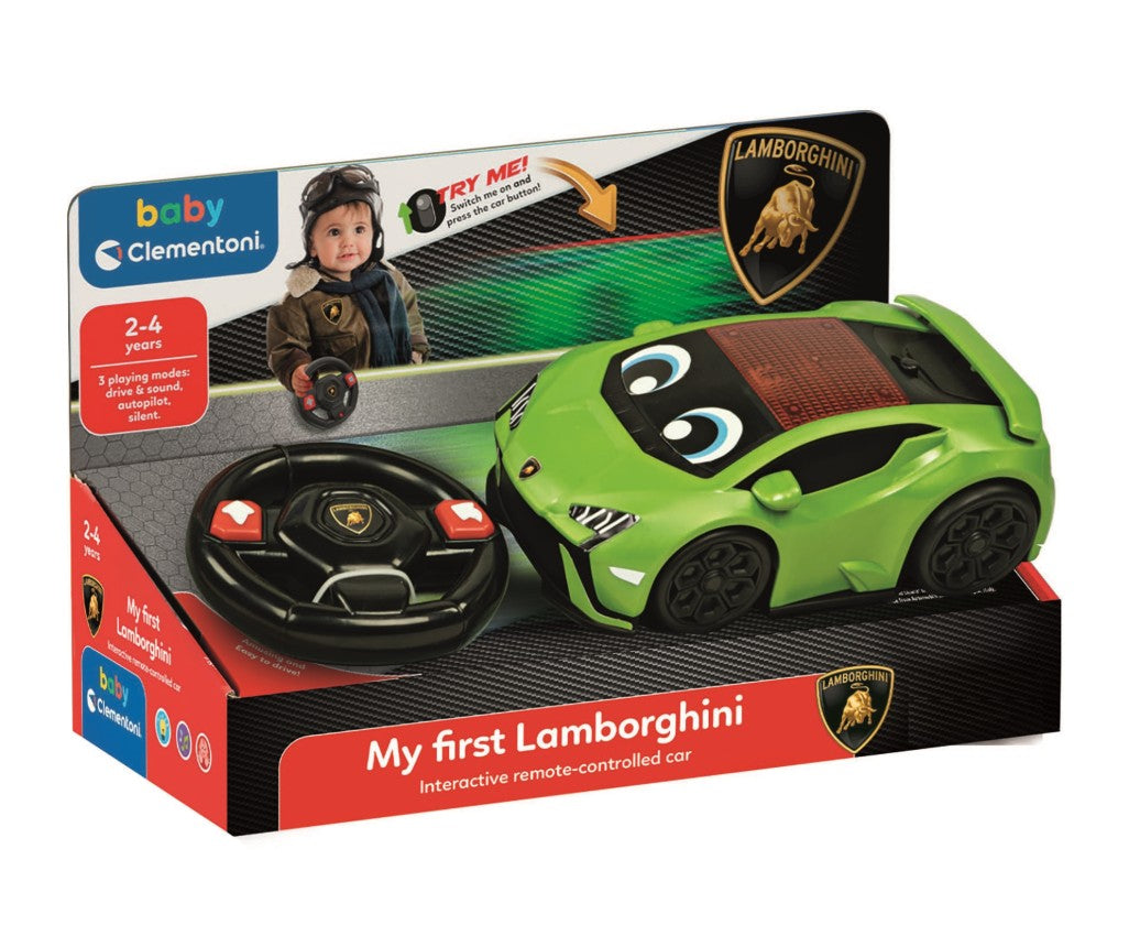 BABY CLEMENTONI - MA PREMIÈRE AUTO TÉLÉGUIDÉE - LAMBORGHINI