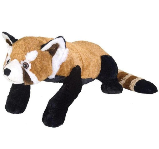 PELUCHE PANDA ROUX JUMBO 30" - WILD REPUBLIC