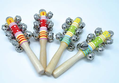 MARACAS À GRELOTS ASST