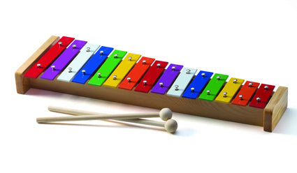 XYLOPHONE EN MÉTAL