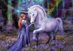 EDUCA CASSE-TÊTE 1000 PIÈCES - BLUEBELL WOODS ANNE STOKES #18494