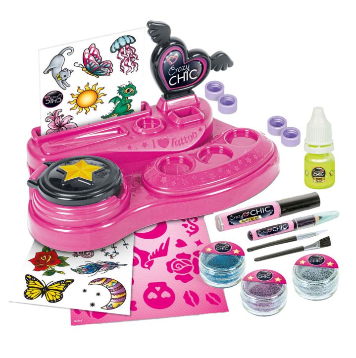 CLEMENTONI - CRAZY CHIC - TATOUAGE EN FOLIE