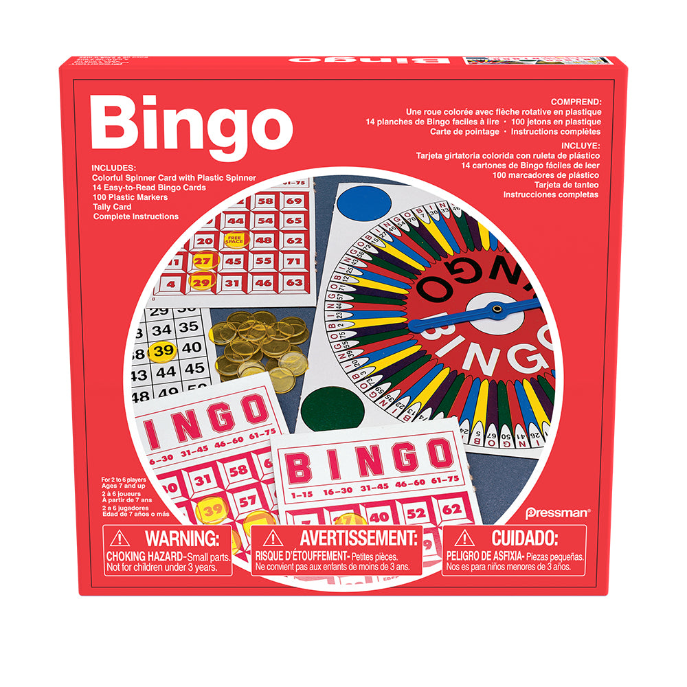 JEU BINGO - TRILINGUE
