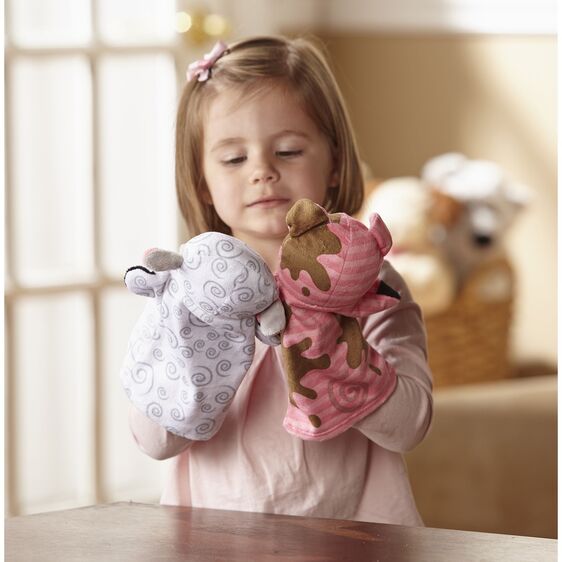 MELISSA AND DOUG - ENS DE 4 MARIONNETTES AMIS DE LA FERME