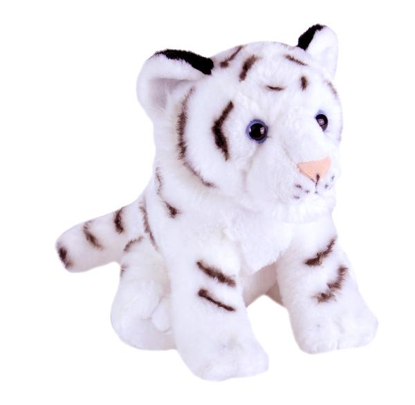PELUCHE PETIT TIGRE BLANC - WILD REPUBLIC