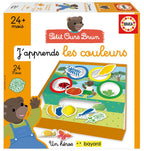 EDUCA JEU J'APPRENDS LES COULEURS - PETIT OURS