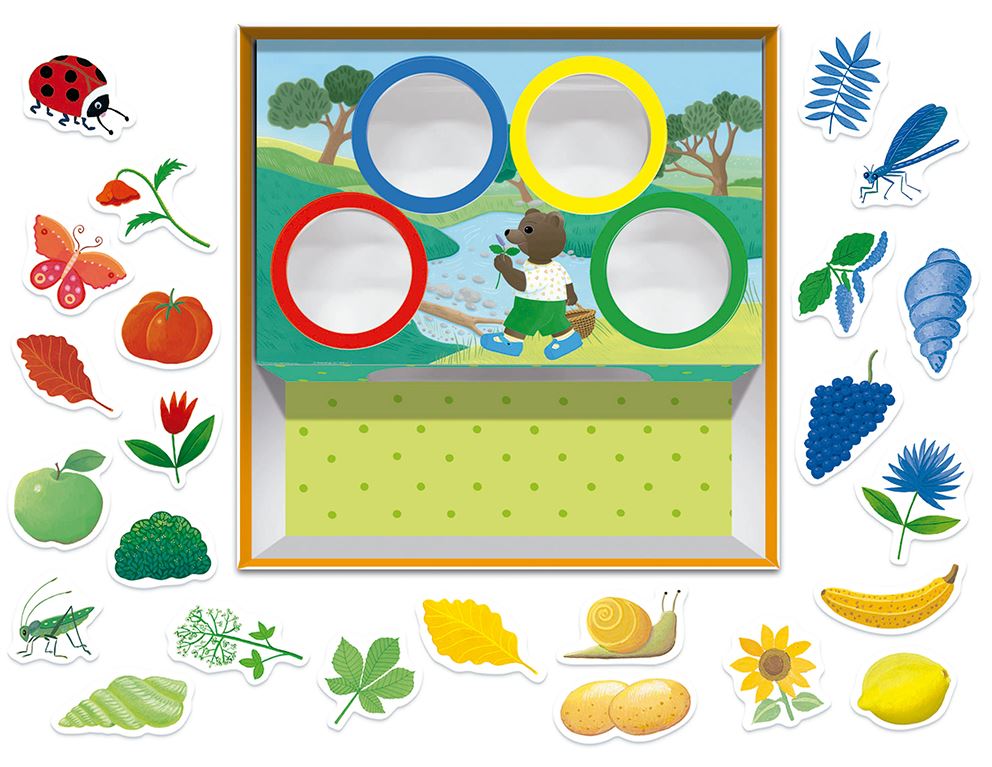 EDUCA JEU J'APPRENDS LES COULEURS - PETIT OURS