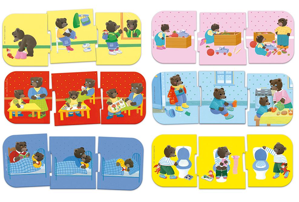 EDUCA JEU JE REPLACE DANS L'ORDRE - PETIT OURS