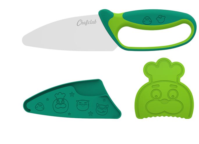 CHEFCLUB KIDS - LE COUTEAU DU CHEF - VERT