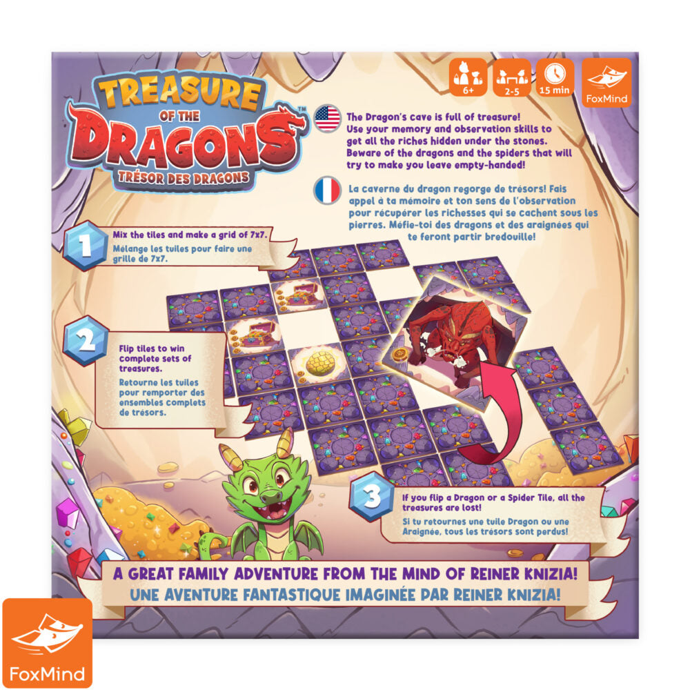 JEU LE TRÉSOR DES DRAGONS