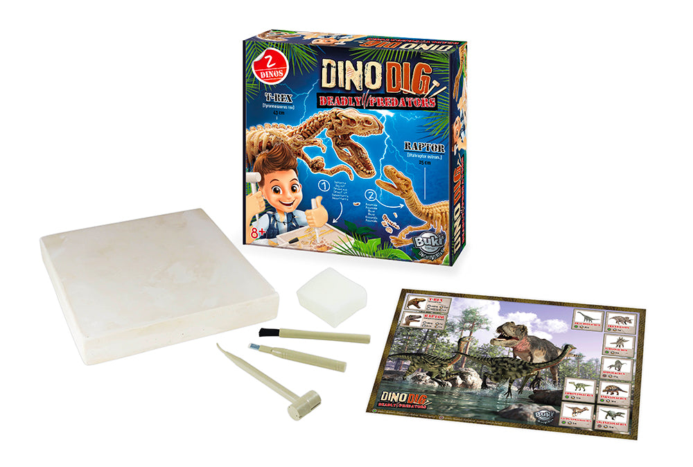 BUKI FRANCE DÉCOUVERTES - DINO DIG