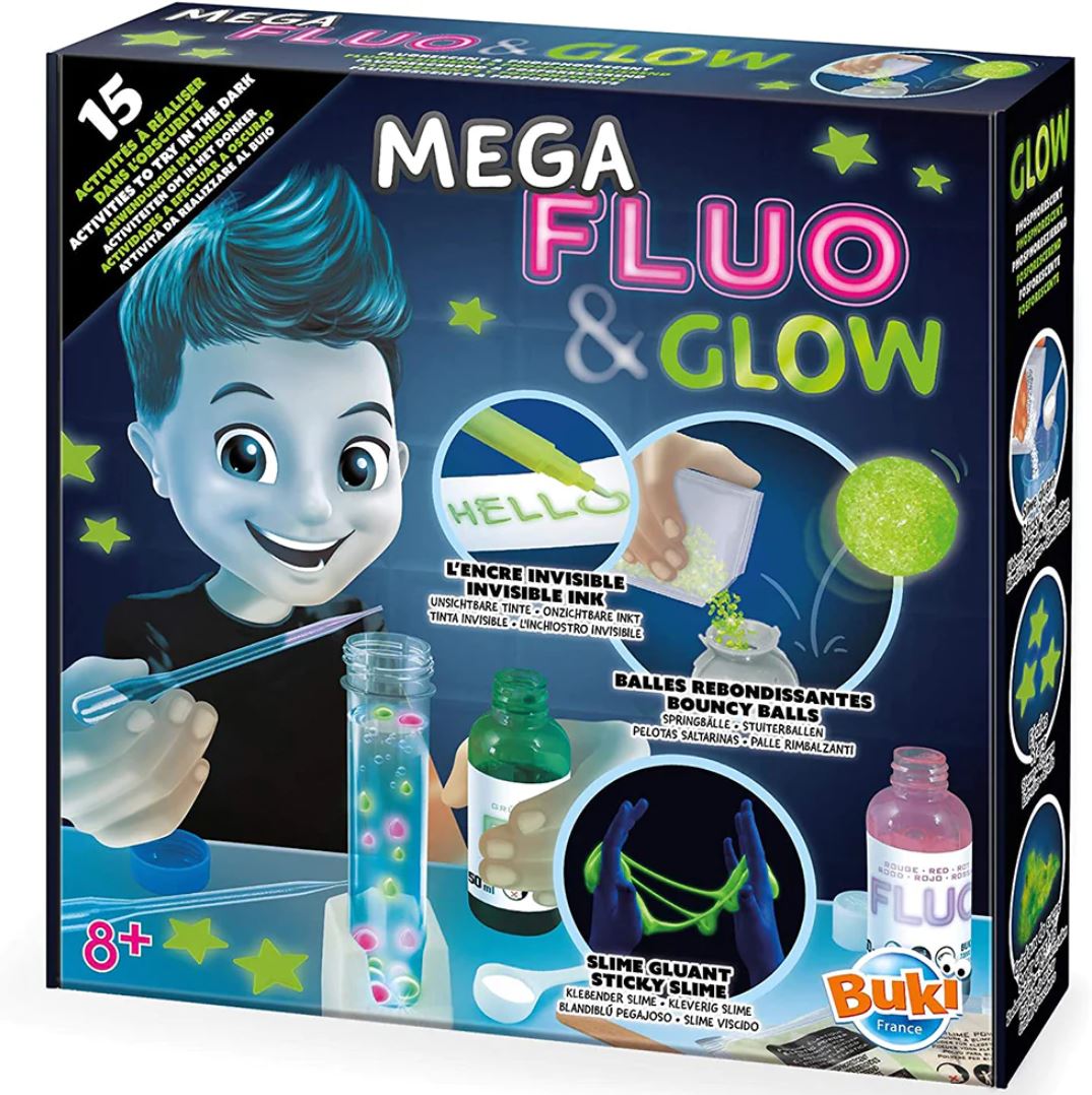 BUKI FRANCE - MEGA FLUO & GLOW 15 ACTIVITIES